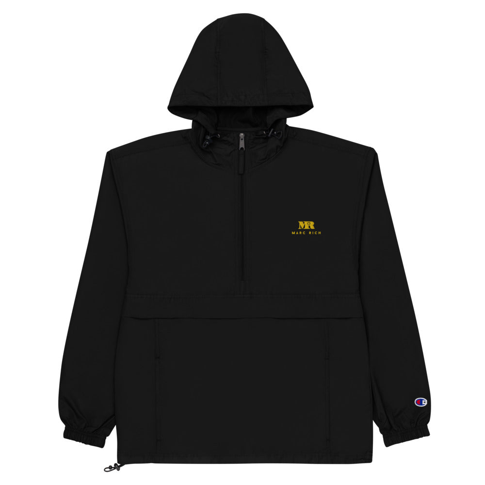 Marc Rich "Gold"  Embroidered Champion Windbreaker