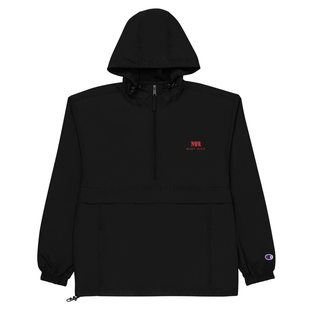 Marc Rich "Red" Embroidered Champion Windbreaker