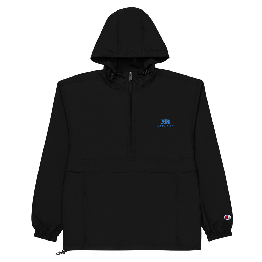 Marc Rich "Blue" Embroidered Champion Windbreaker