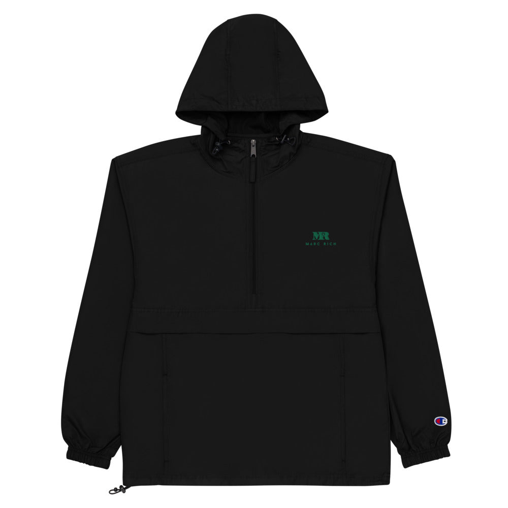 Marc Rich "Green" Embroidered Champion Windbreaker